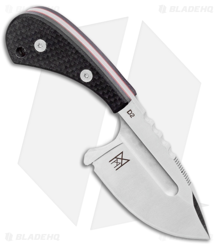 Boker Plus Sigyn Fixed Blade Knife Black G-10 (1.9" Satin) 02BO037