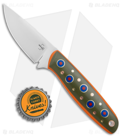 Boker Plus The Brook Fixed Blade Knife Green G-10 (2.8" Polish) 02BO031