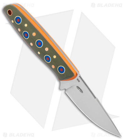 Boker Plus The Brook Fixed Blade Knife Green G-10 (2.8" Polish) 02BO031