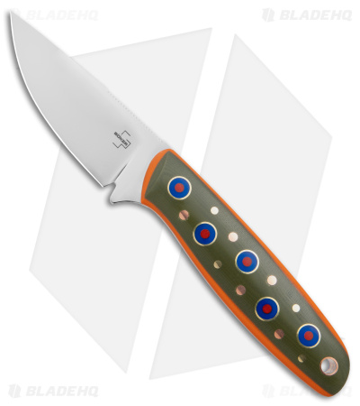 Boker Plus The Brook Fixed Blade Knife Green G-10 (2.8" Polish) 02BO031