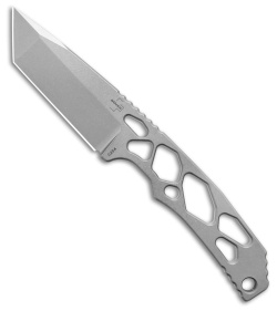 Boker Superlight Tanto Fixed Blade Knife Gray Steel (2.9" Satin)