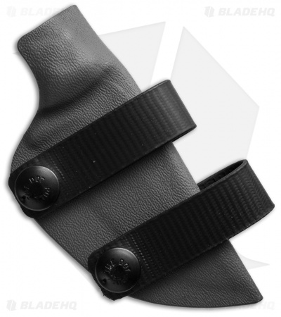 Armordillo Concealment Kydex Sheath for Boker Ridgeback Gray w/ Soft Loops