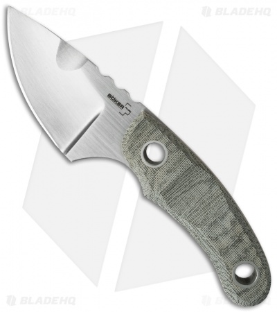 Boker Plus Bobbi Fixed Blade Knife (2.75" Satin) 02BO263