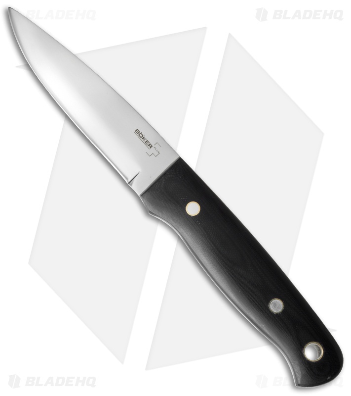 Boker Plus Bushcraft Next Generation Fixed Blade Knife (4" Satin) 02BO298