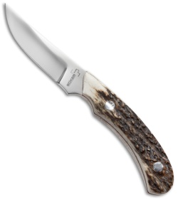 Boker Plus Cowboy Crossdraw Fixed Blade Knife Stag (2.875