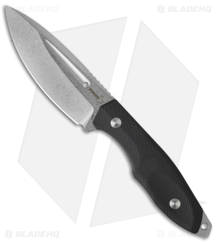 Boker Plus Caracal Fixed Blade Knife G-10 (4.1" Satin) 02BO770