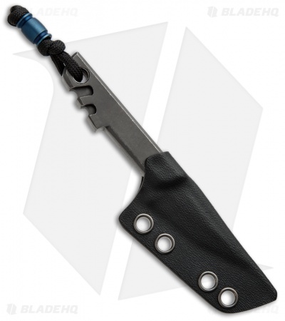 Boker Plus Mini Slik Tanto Fixed Blade Knife Amsler (2" Gray) 02BO230