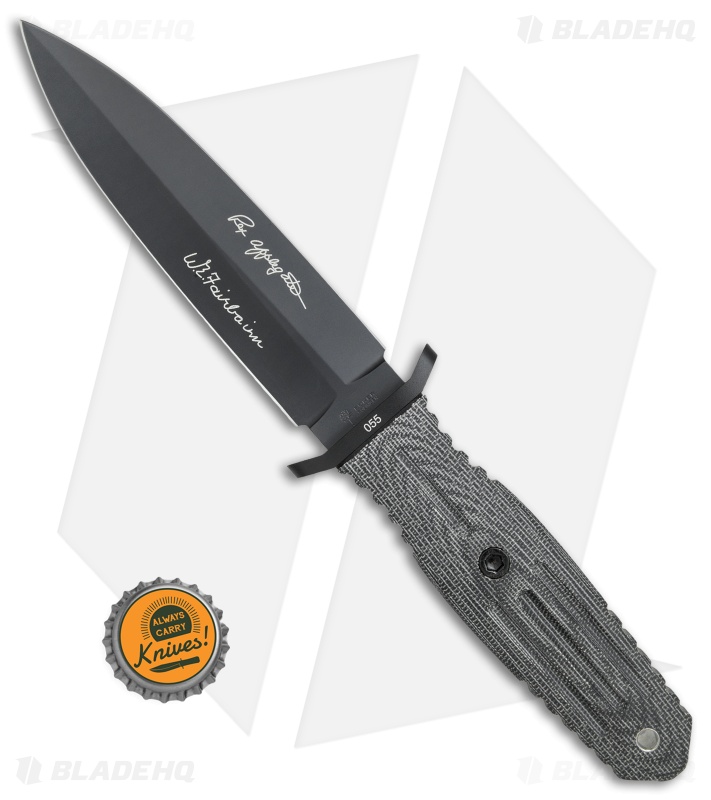 Boker A-F 5.5 Harsey Applegate-Fairbairn Combat Knife (5.5" Black) 121545