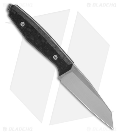 Boker AK1 MagnaCut Fixed Blade Knife Black Marbled Carbon Fiber (3.1" Satin)