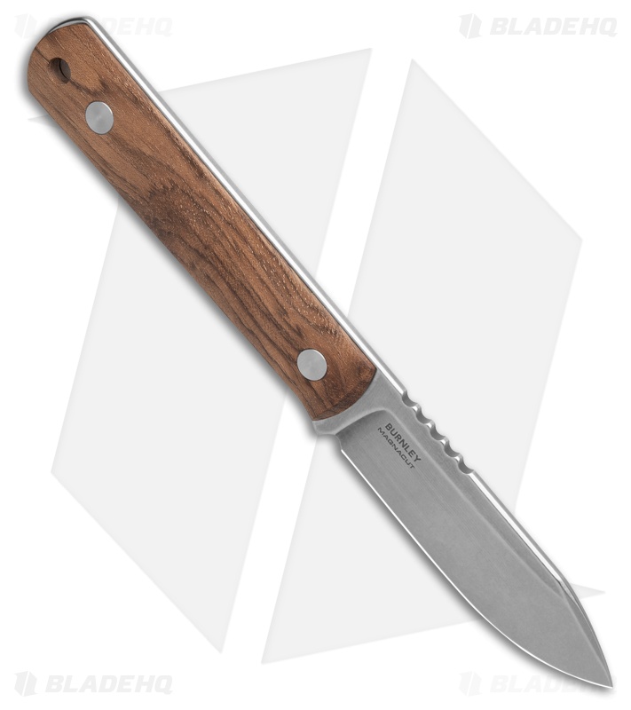 Boker BFF Packlite MagnaCut Fixed Blade Knife Walnut Wood (2.6" Satin)