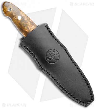 Boker Cub Fixed Blade Knife Curly Birch (3.9" Satin)