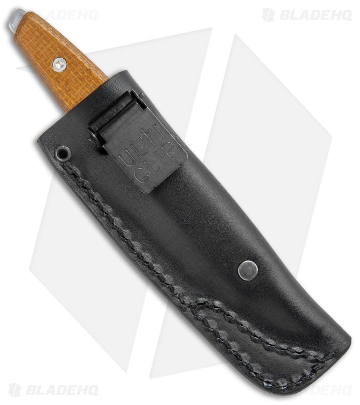 Boker Daily Knives AK1 Fixed Blade Knife Mustard Micarta (3" Satin) 120502