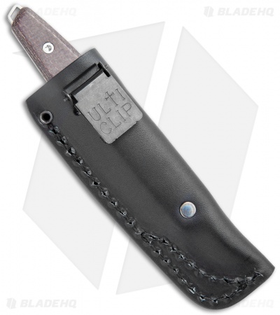 Boker Daily Knives AK1 Drop Point Fixed Blade Knife Brown Micarta (3" Satin) 