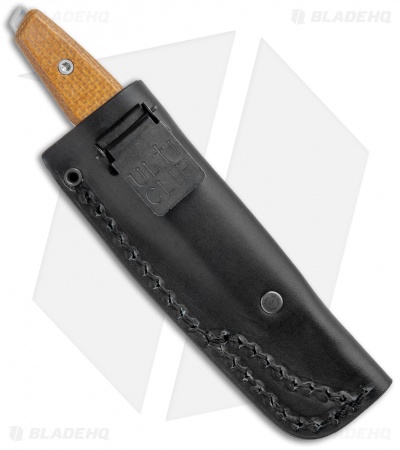 Boker Daily Knives AK1 Tanto Fixed Blade Knife Mustard Micarta (3.1" SW) 123502