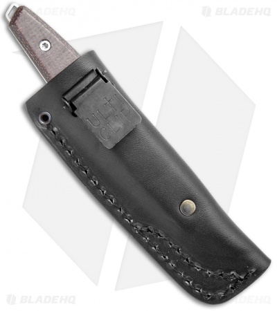 Boker Daily Knives AK1 Reverse Tanto Fixed Blade Knife Brown Micarta (3" Satin)