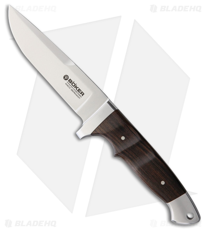 Boker Integral 2.0 Fixed Blade Knife Grenadilla Wood (4.625" Plain) 121587