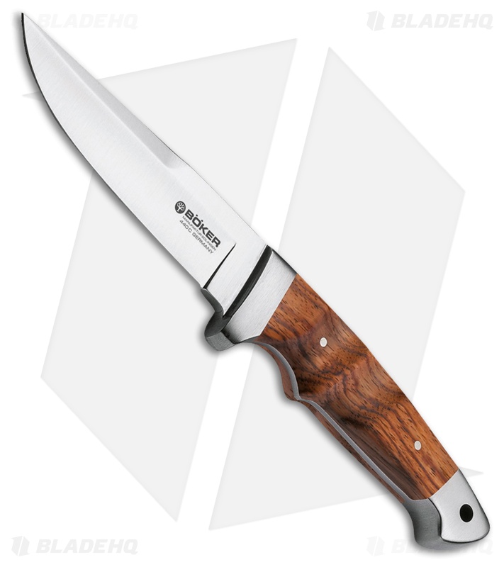 Boker Integral 2.0 Fixed Blade Knife Rosewood (4.625" Plain) 121585