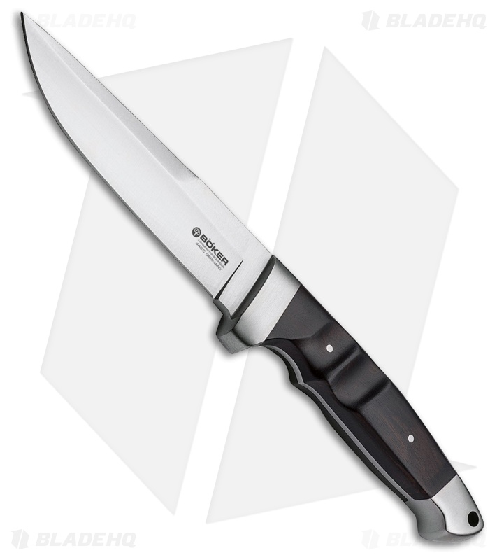 Boker Integral XL 2.0 Fixed Blade Knife Grenadilla Wood (5.75" Polished) 123638