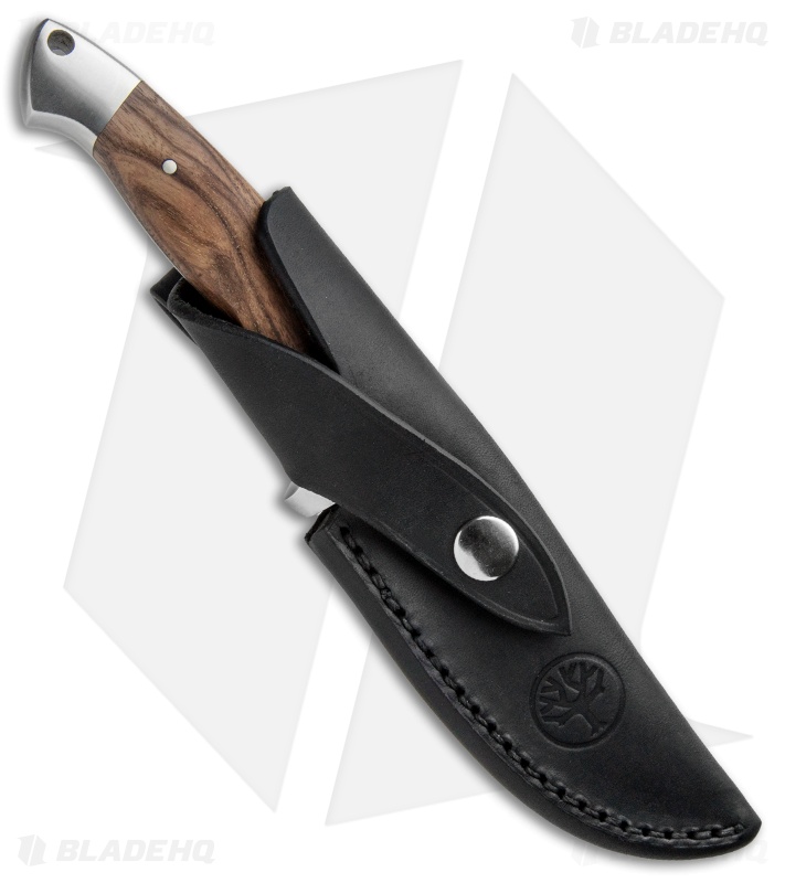 Boker Jager Gold Vollintegral Fixed Blade Knife Walnut Wood (4.6" Satin) 121589