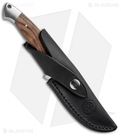 Boker Jager Gold Vollintegral Fixed Blade Knife Walnut Wood (4.6" Satin) 121589