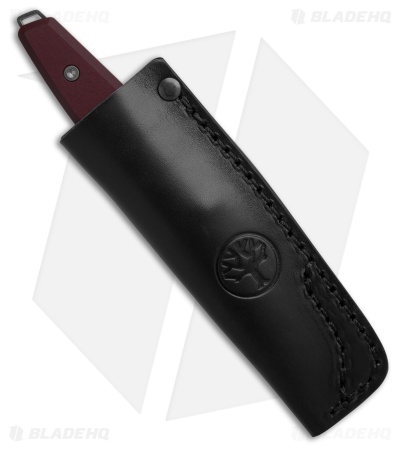 Boker Solingen AK1 Drop Point Fixed Blade Knife Redstone Richlite (3.11" Satin)