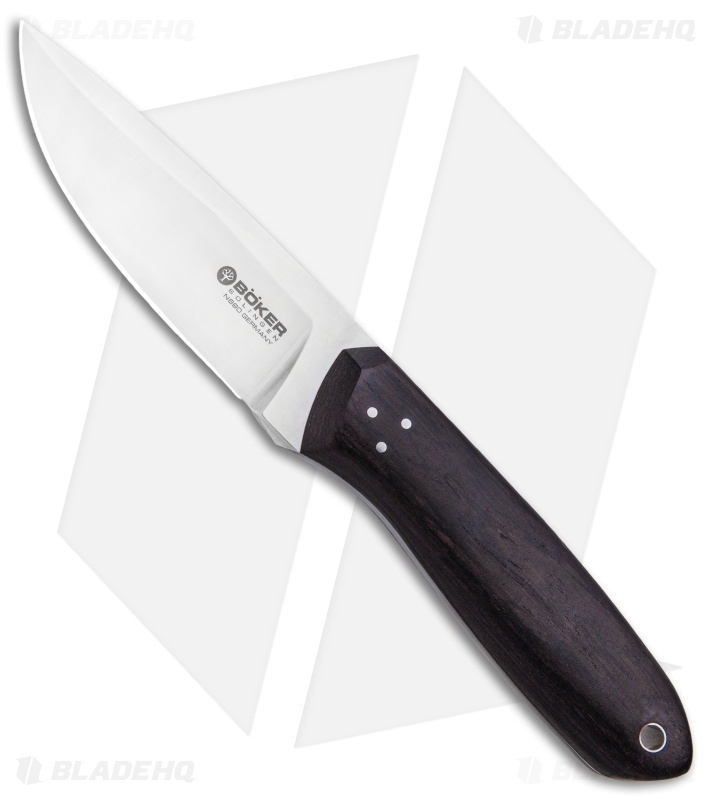 Boker TNT Fixed Blade Knife Grenadill Wood (4" Satin)