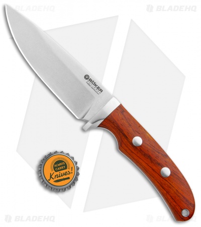 Boker Tree Savannah Fixed Blade Knife Cocobolo (4.6" Stonewash) BO120320