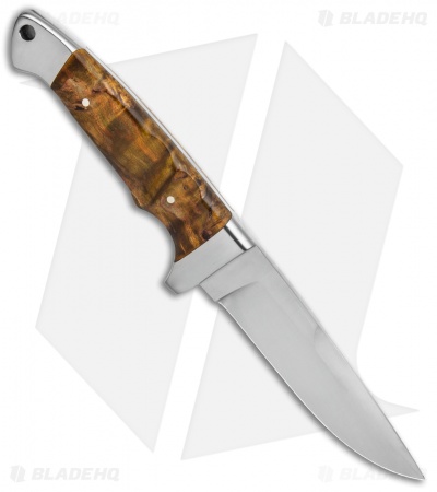 Boker Vollintegral 2.0 Fixed Blade Knife Curly Birch (4.6" Satin) 