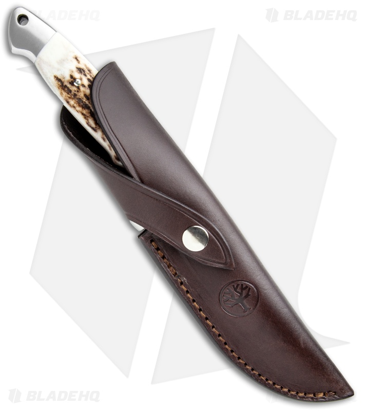 Boker Vollintegral XL 2.0 Fixed Blade Knife Stag Horn (5.8" Satin)  125638