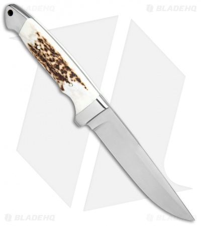 Boker Vollintegral XL 2.0 Fixed Blade Knife Stag Horn (5.8" Satin)  125638