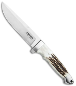 Boker Vollintegral XL 2.0 Fixed Blade Knife Stag Horn (5.8" Satin)  125638