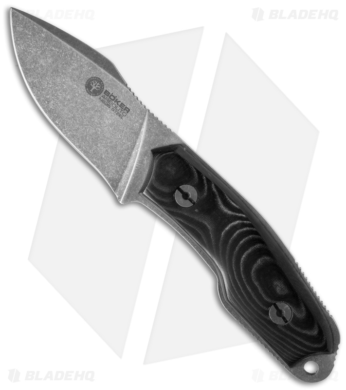 Boker Arbolito El Héroe Fixed Blade Knife Micarta (3