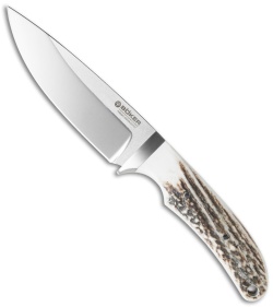 Boker Savannah Fixed Blade Knife Stag (4.625" Mirror) 120520