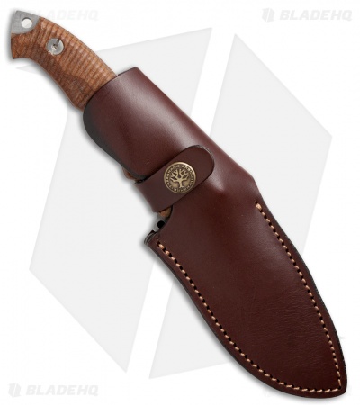 Boker Arbolito Buffalo Soul 42 Fixed Blade Knife Wood (4" Stonewash) 02BA316W