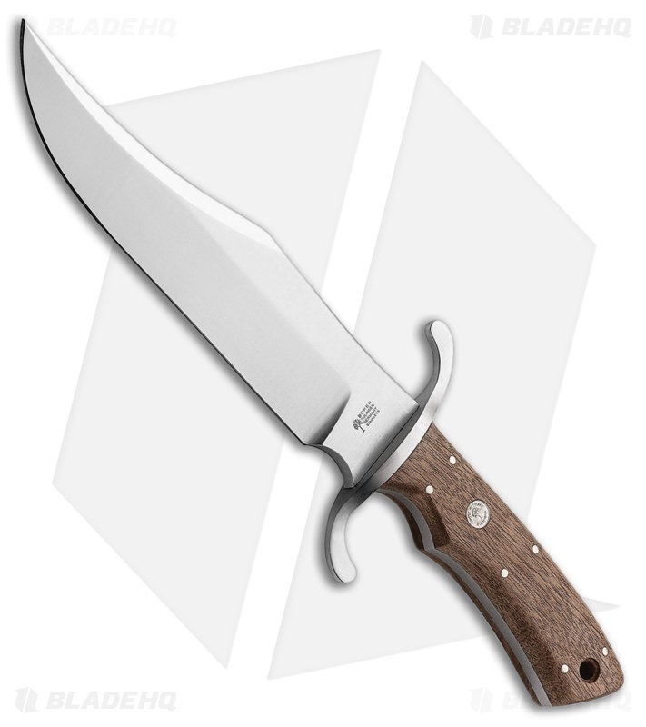 Boker Bowie  Fixed Blade Knife Walnut (7.75" Satin) 120547