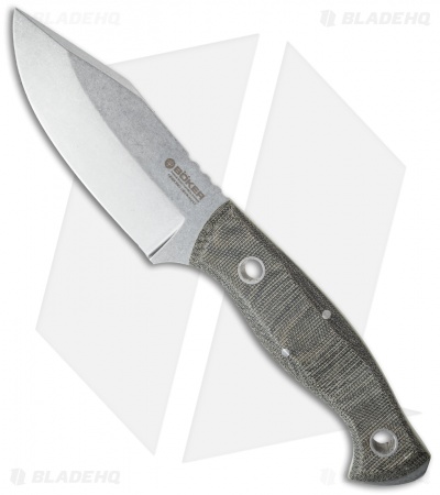 Boker JTN (Join the Navy) Fixed Blade Knife (4.25" Stonewash) 120635