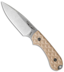 Bradford Knives Guardian3 Fixed Blade Coyote Brown G-10 (3.5" FalseEdge N690 SW)