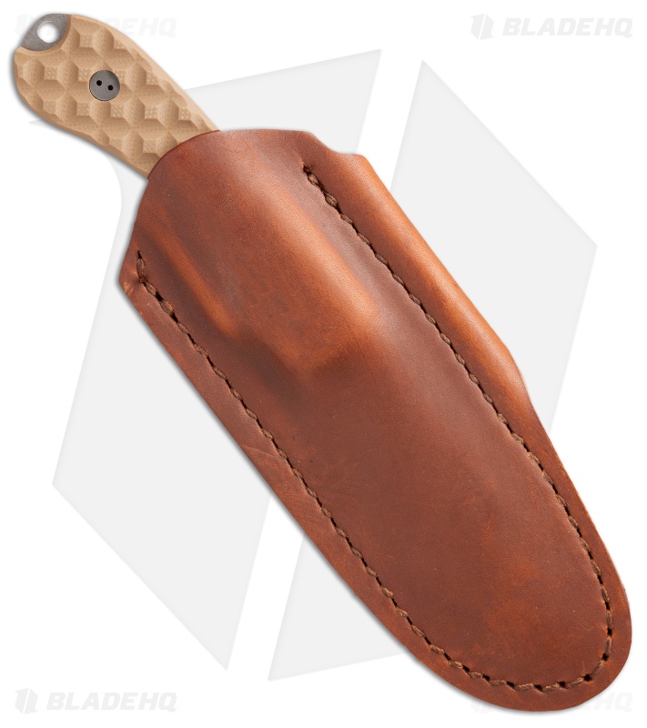 Bradford Knives Guardian3 Fixed Blade Coyote Brown G-10 (3.5" FalseEdge N690 SW)