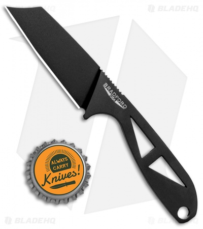 Bradford Knives G-Cleaver Fixed Blade Neck Knife (2.75" DLC ELMAX)
