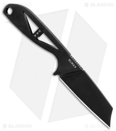 Bradford Knives G-Cleaver Fixed Blade Neck Knife (2.75" DLC ELMAX)