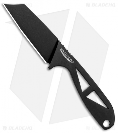Bradford Knives G-Cleaver Fixed Blade Neck Knife (2.75" DLC ELMAX)
