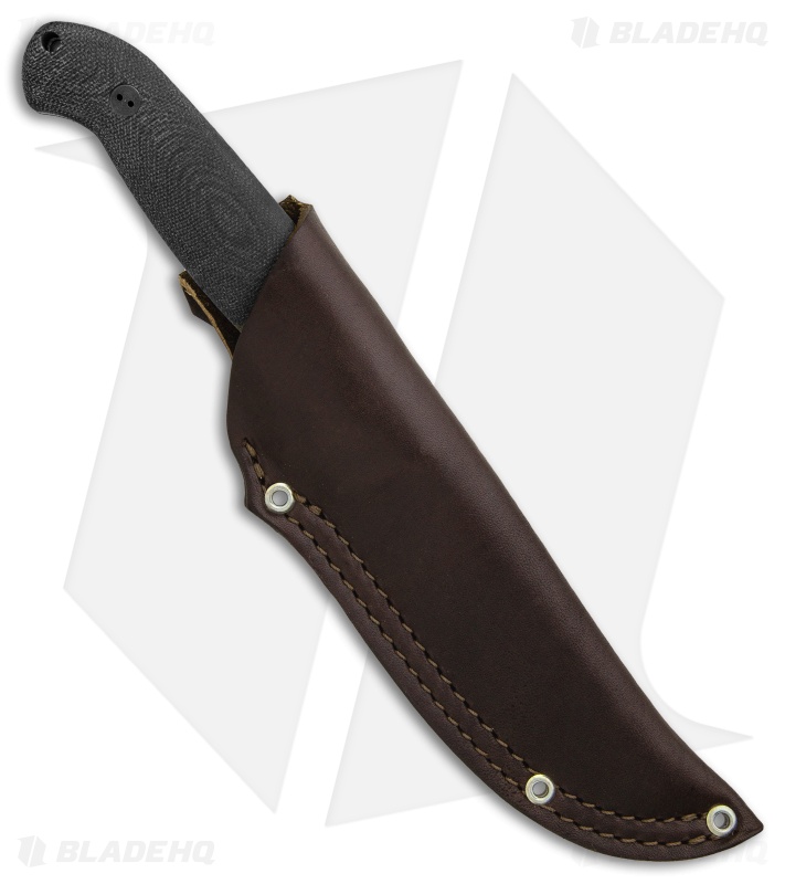 Bradford Knives Guardian4.5 Fixed Blade 3D Black Micarta (4" Sabre Nimbus)