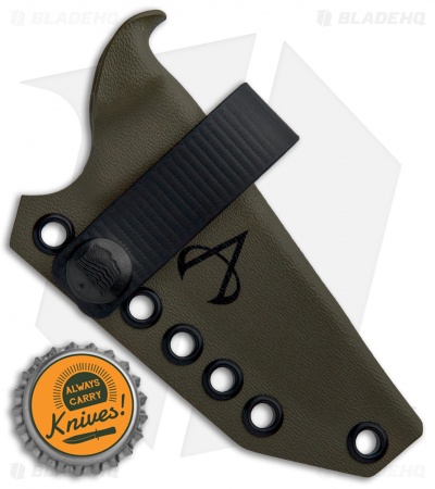 Armatus Carry Bradford Guardian3 Sheepsfoot Checkered Architect Sheath OD Green