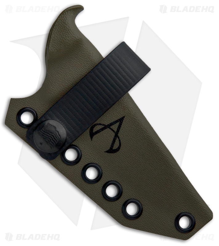 Armatus Carry Bradford Guardian3 Sheepsfoot Checkered Architect Sheath OD Green