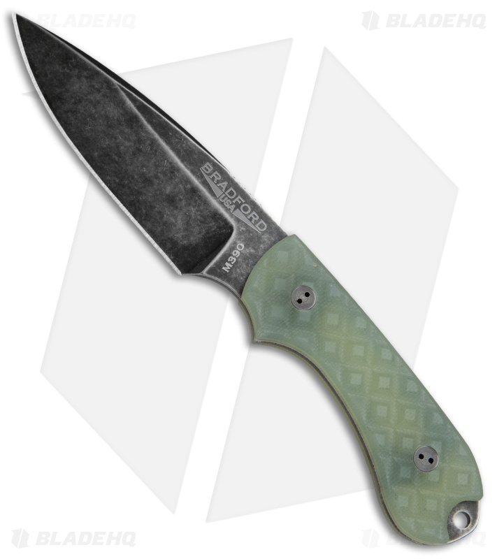 Bradford Knives Guardian3 Fixed Blade Ghost G10 (False Edge/M390