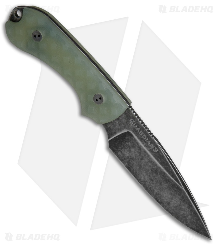 Bradford Knives Guardian3 Fixed Blade Ghost G10 (False Edge/M390/Nimbus) Blade HQ