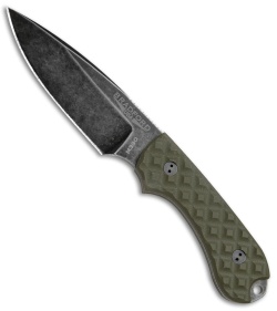 Bradford Knives Guardian3 Fixed Blade OD Green G-10 (False Edge/M390/Nimbus)