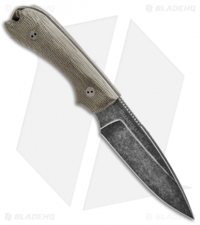 Bradford Knives Guardian3 Fixed Blade 3D OD Grn Micarta (3.5" Sabre/M390/Nimbus)