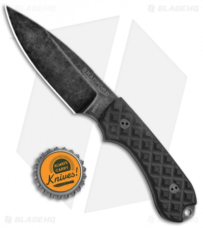 Bradford Knives Guardian3 Fixed Blade Black G-10 (Sabre/M390/Nimbus)