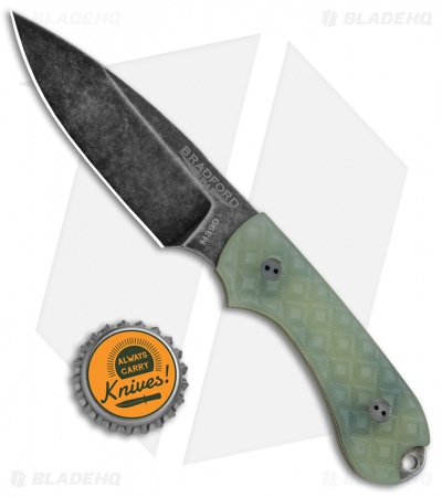 Bradford Knives Guardian3 Fixed Blade Ghost G-10 (Sabre/M390/Nimbus)